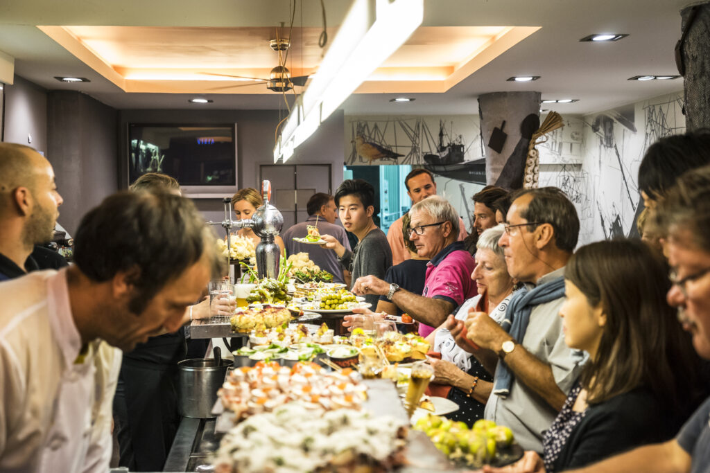 El pintxo donostiarra