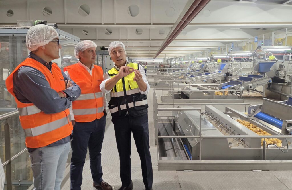 Visita a las instalaciones de Patatas Meléndez en Medina del Campo